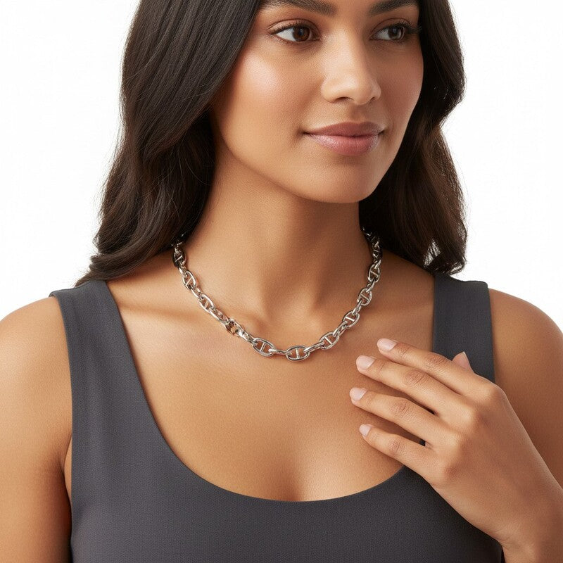 Collana Giovanni Raspini Maglia Marina Piccola
