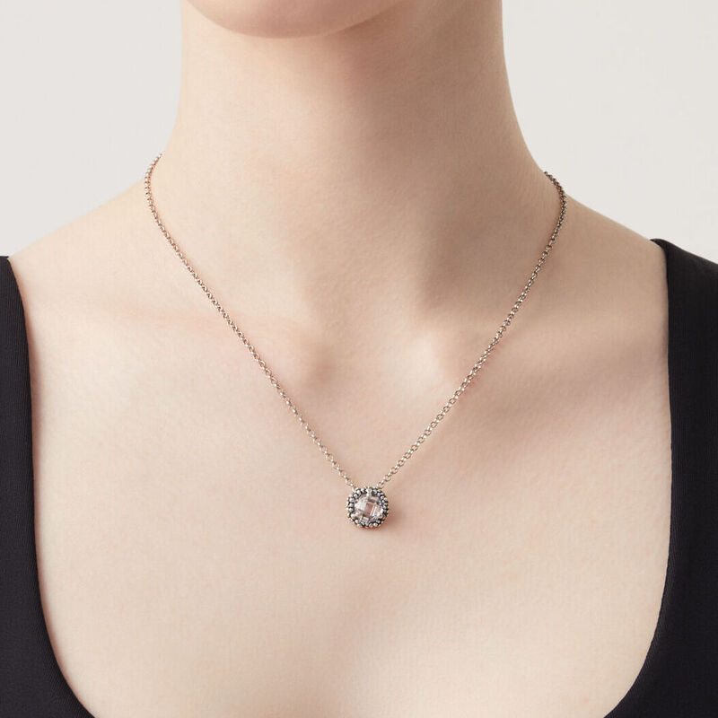 Collana Giovanni Raspini Pendente SHINE Mini Argento e Zirconi