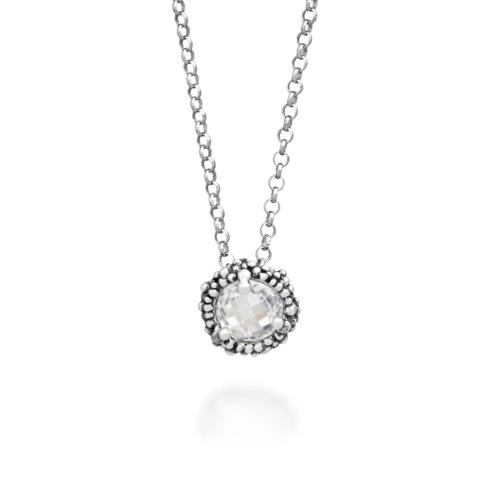 Collana Giovanni Raspini Pendente SHINE Mini Argento e Zirconi