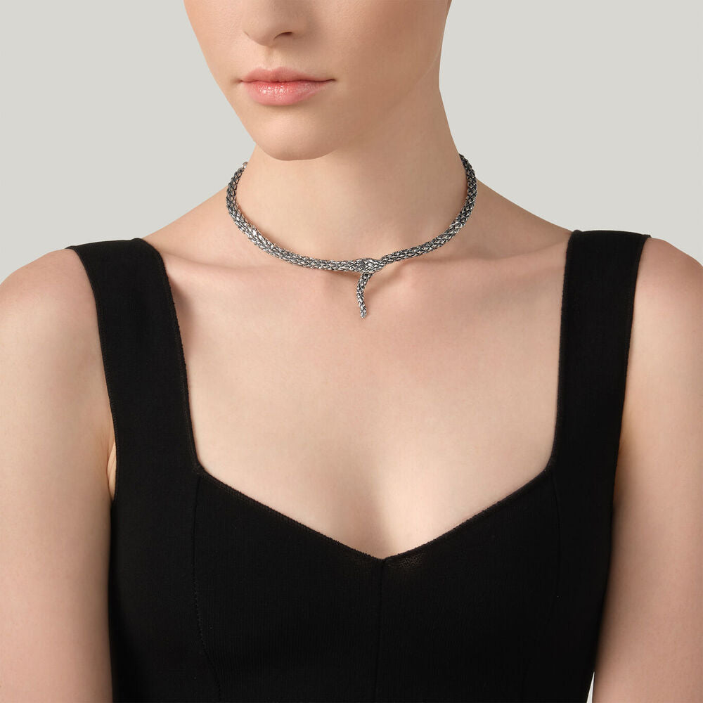 Collana Giovanni Raspini Serpente in Argento 925