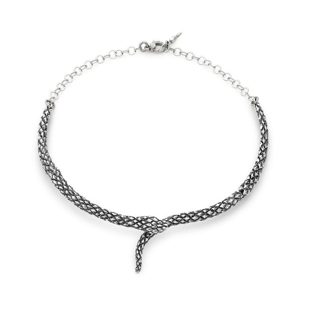 Collana Giovanni Raspini Serpente in Argento 925