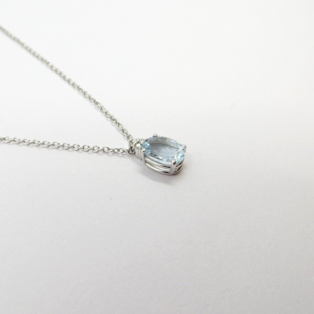 Collana con pendente DAVITE&DELUCCHI Oro, Diamanti e Acquamarina