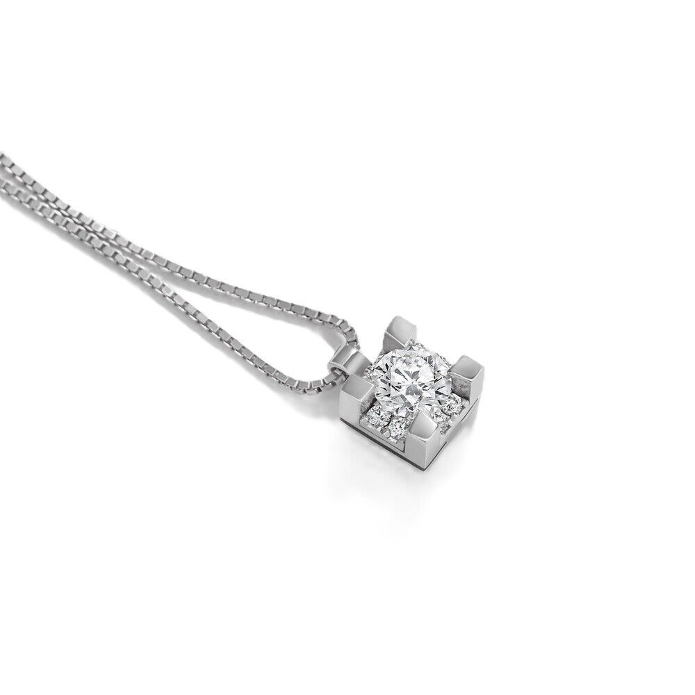 Collana Punto Luce GIORGIO VISCONTI in Oro con Diamanti