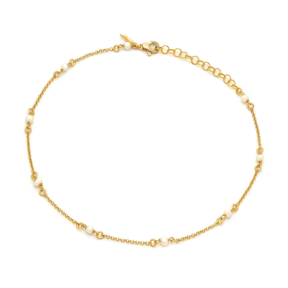 Collana Giovanni Raspini JOY Argento dorato e Perle