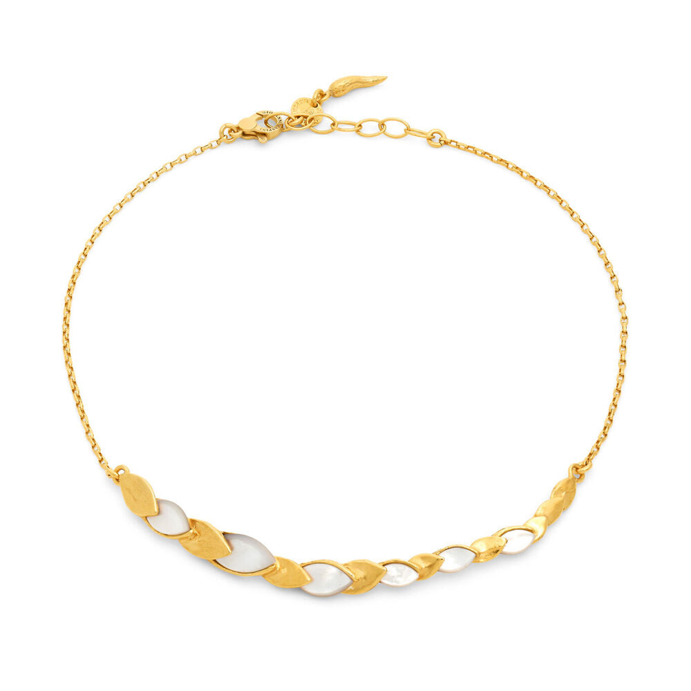 Collana Giovanni Raspini Skin Madreperla e Argento Dorato