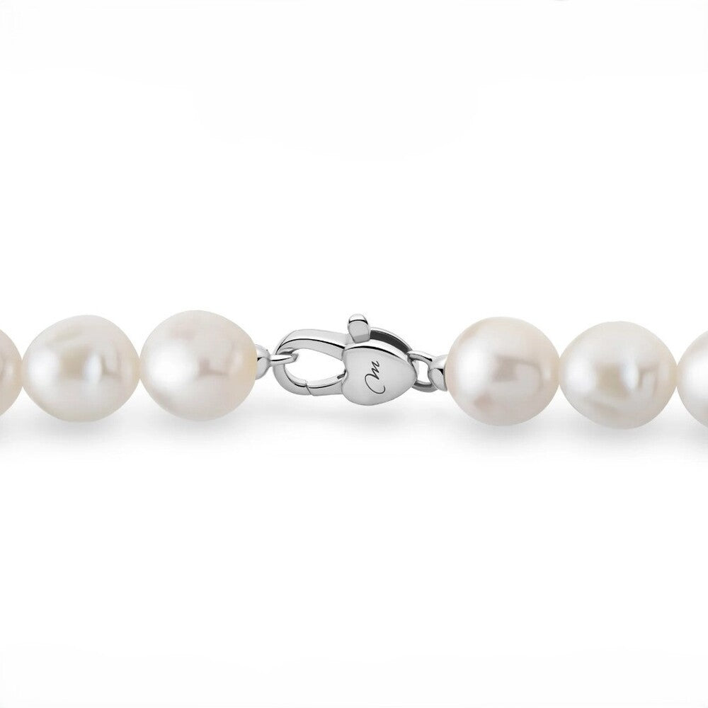 Collana Miluna Perle Oriente Argento e Topazi