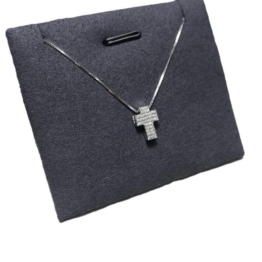Collana con Pendente Croce DAVITE&DELUCCHI Oro e Diamanti