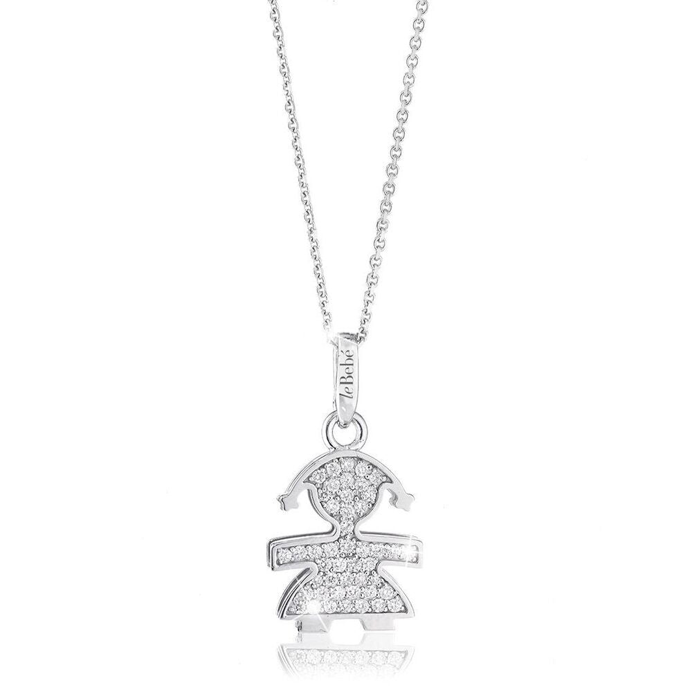 Collana donna leBebè Oro e Diamanti I Pavè