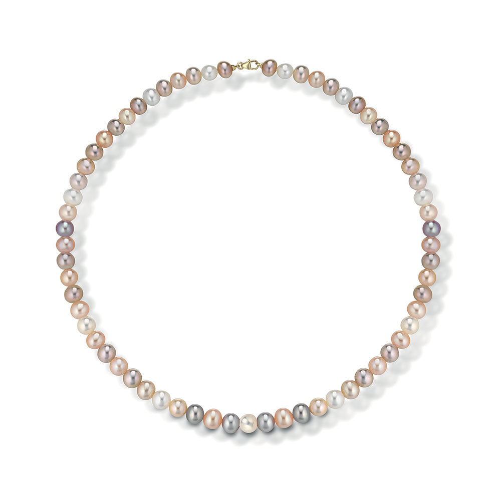 Collana Perle Multicolor Coscia LELUNE