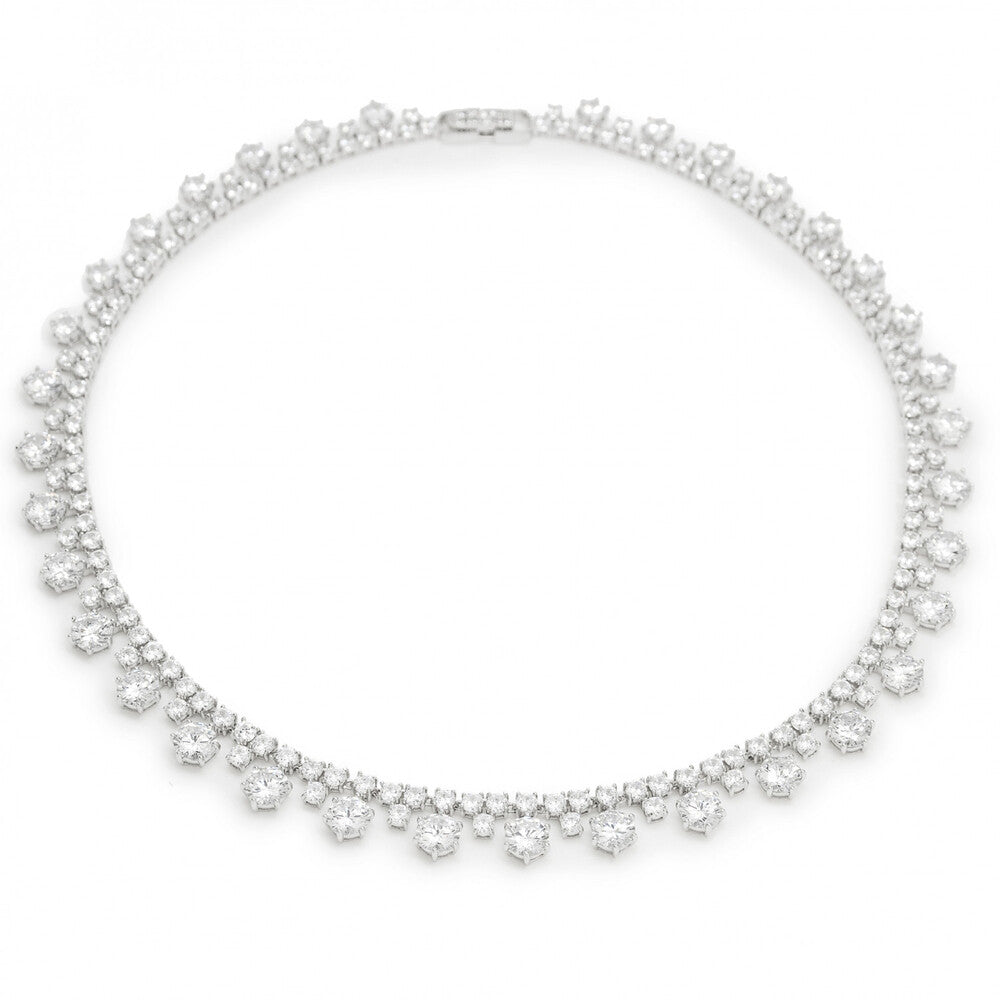 Collana LineArgent in argento e pietre