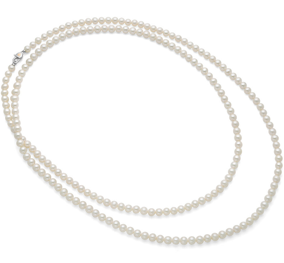 Collana Lunga di Perle Miluna