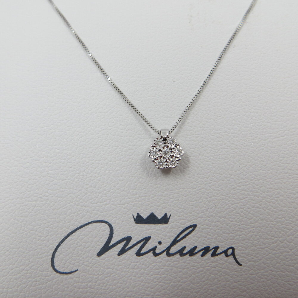 Collana MILUNA oro bianco e brillanti
