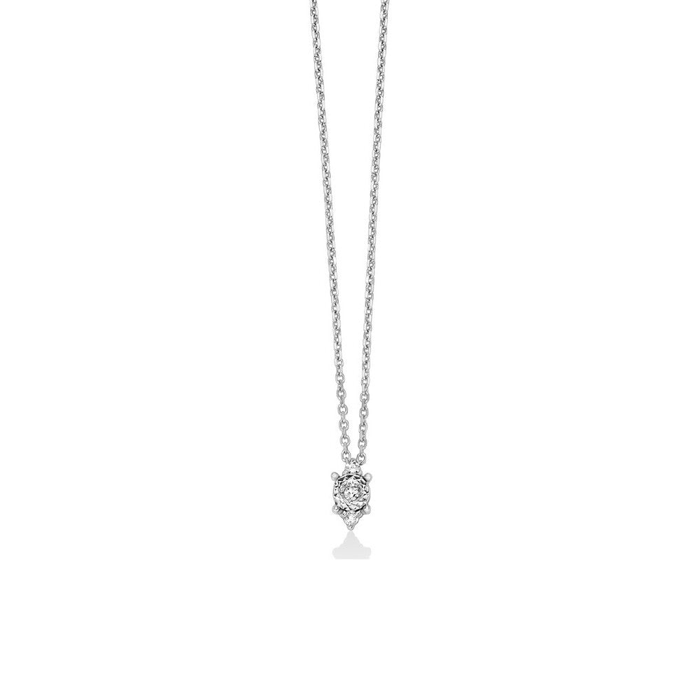 Collana Punto Luce Miluna Oro e Diamanti