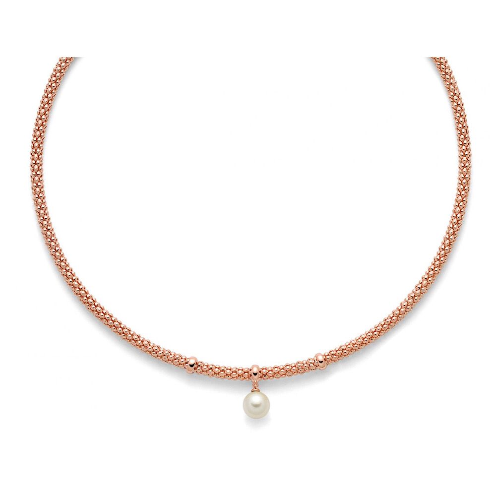 Collana MILUNA Argento e perla