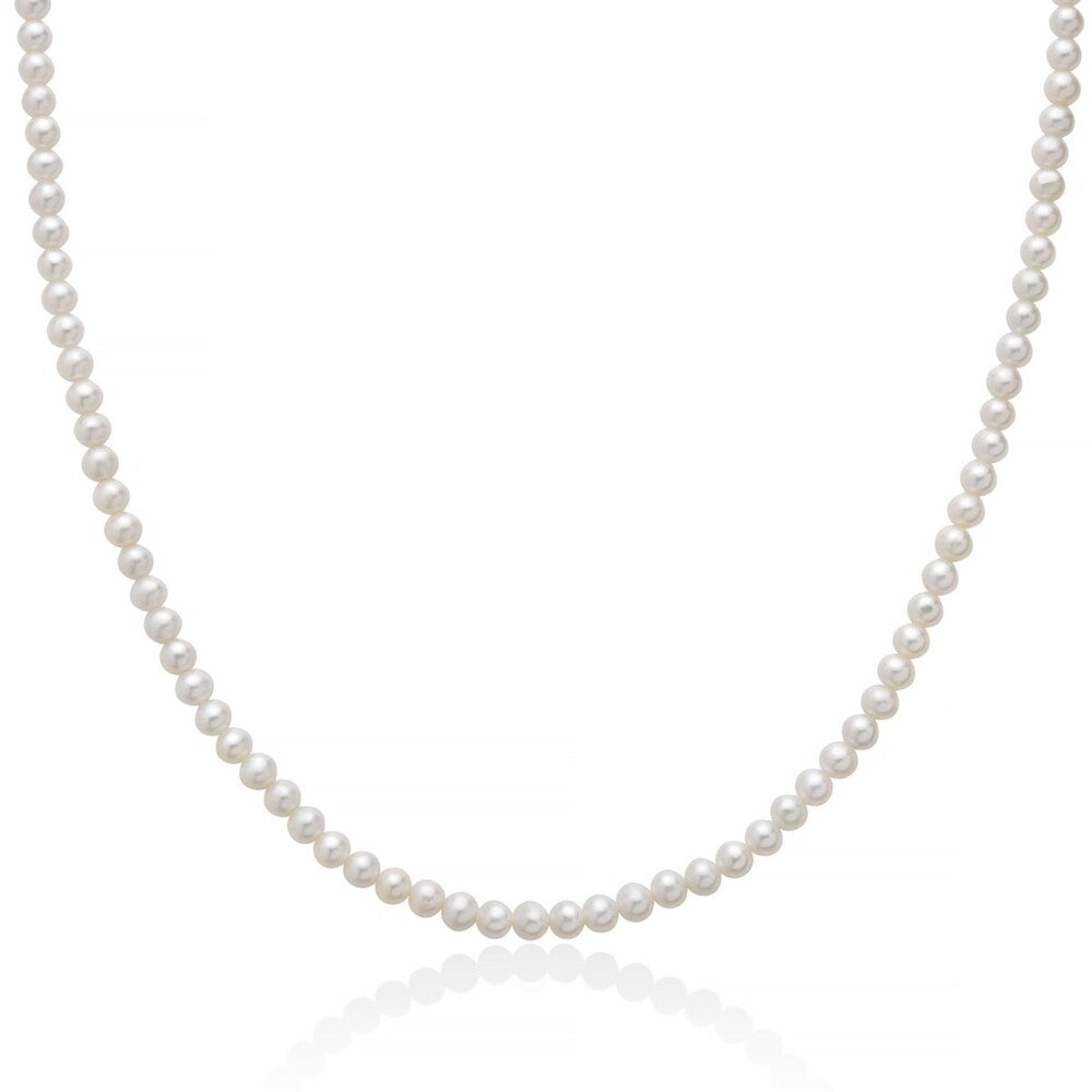 Collana Girocollo MILUNA Perle , e Oro bianco