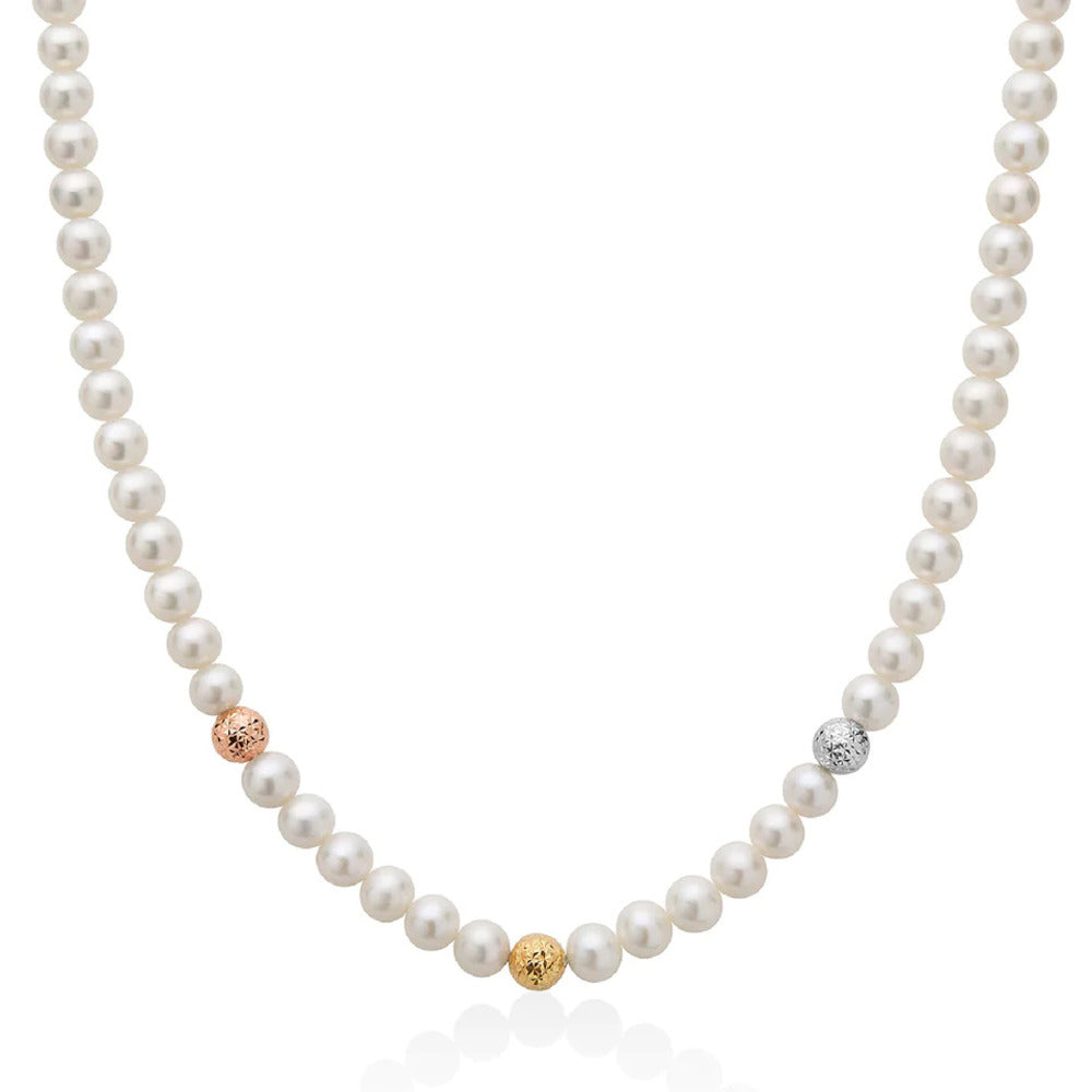 Collana MILUNA Perle e Oro