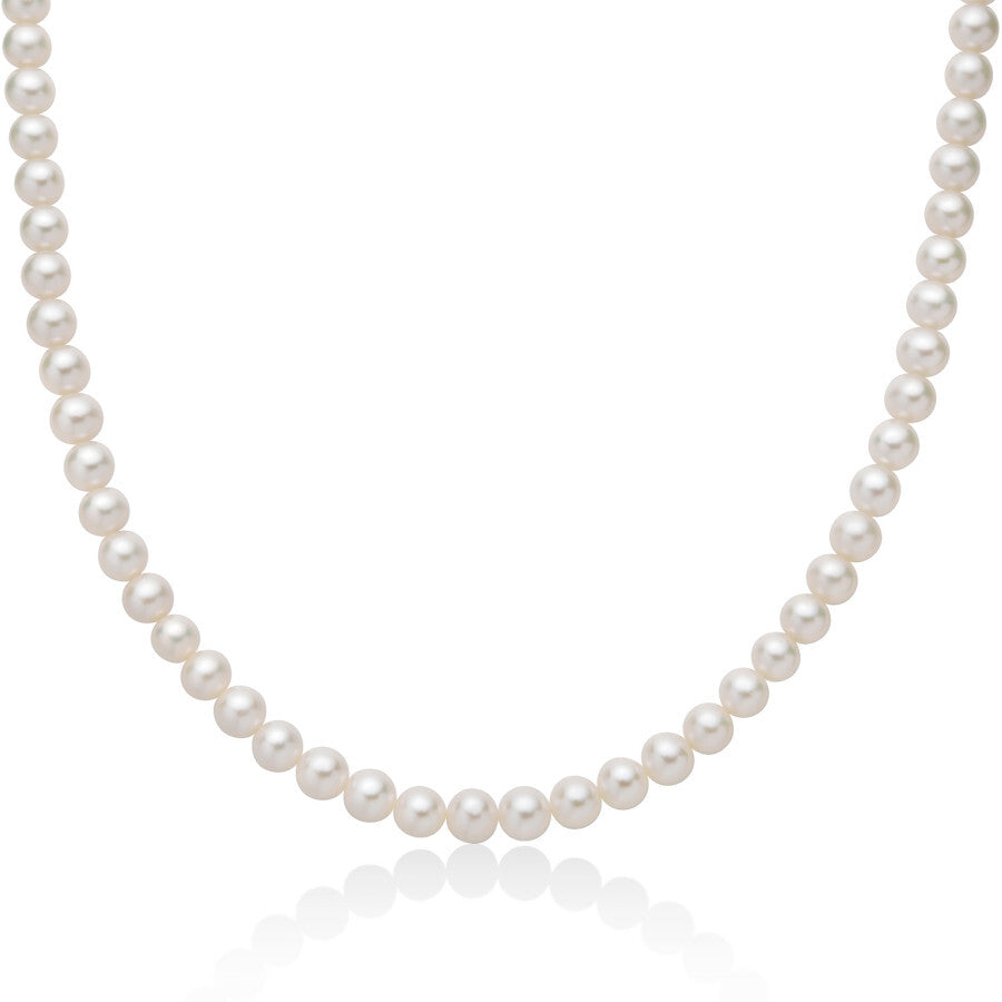 Collana di Perle Miluna con chiusura in Argento ed elemento in Oro