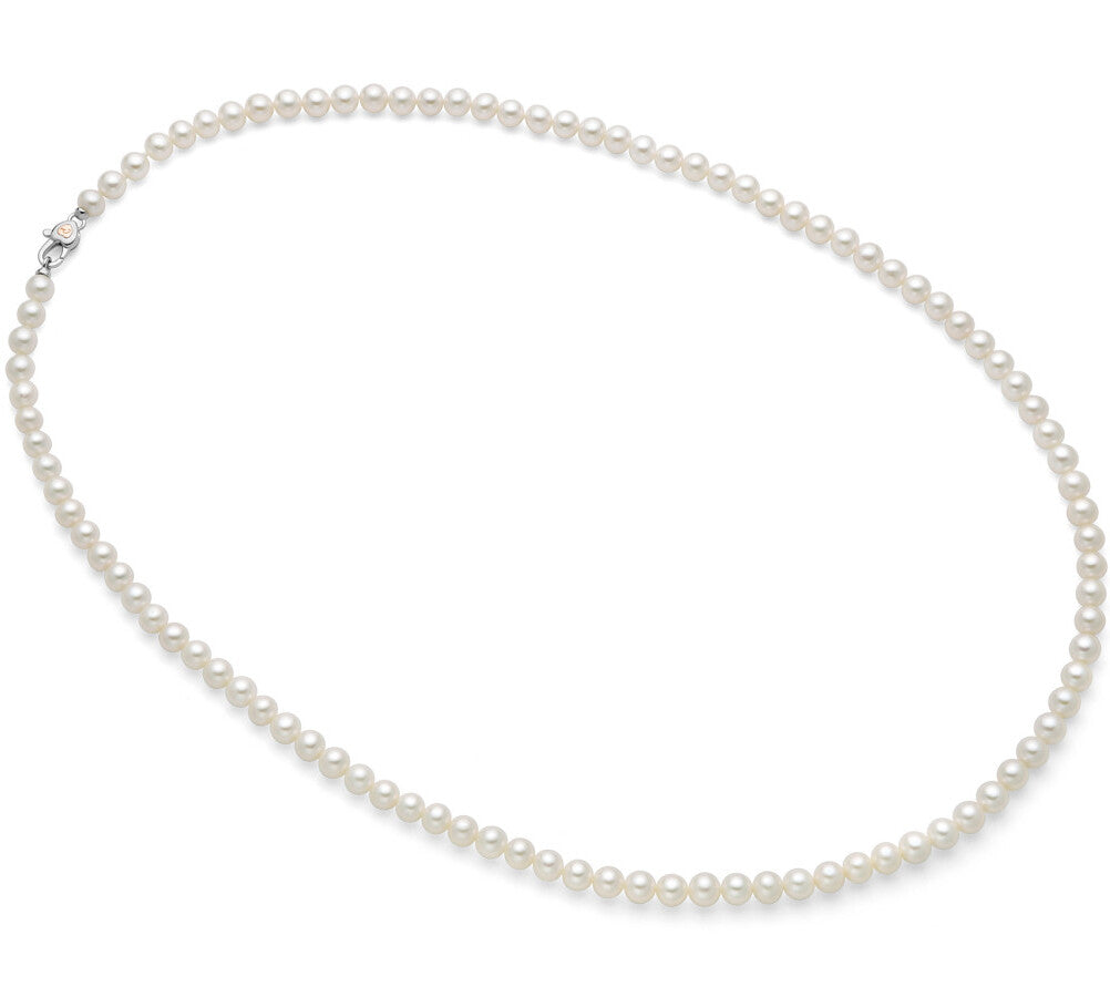 Collana di Perle Miluna con chiusura in Argento ed elemento in Oro