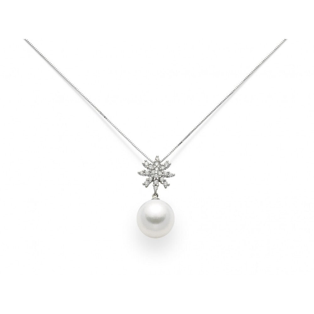 Collana NIMEI in oro bianco con perla australiana