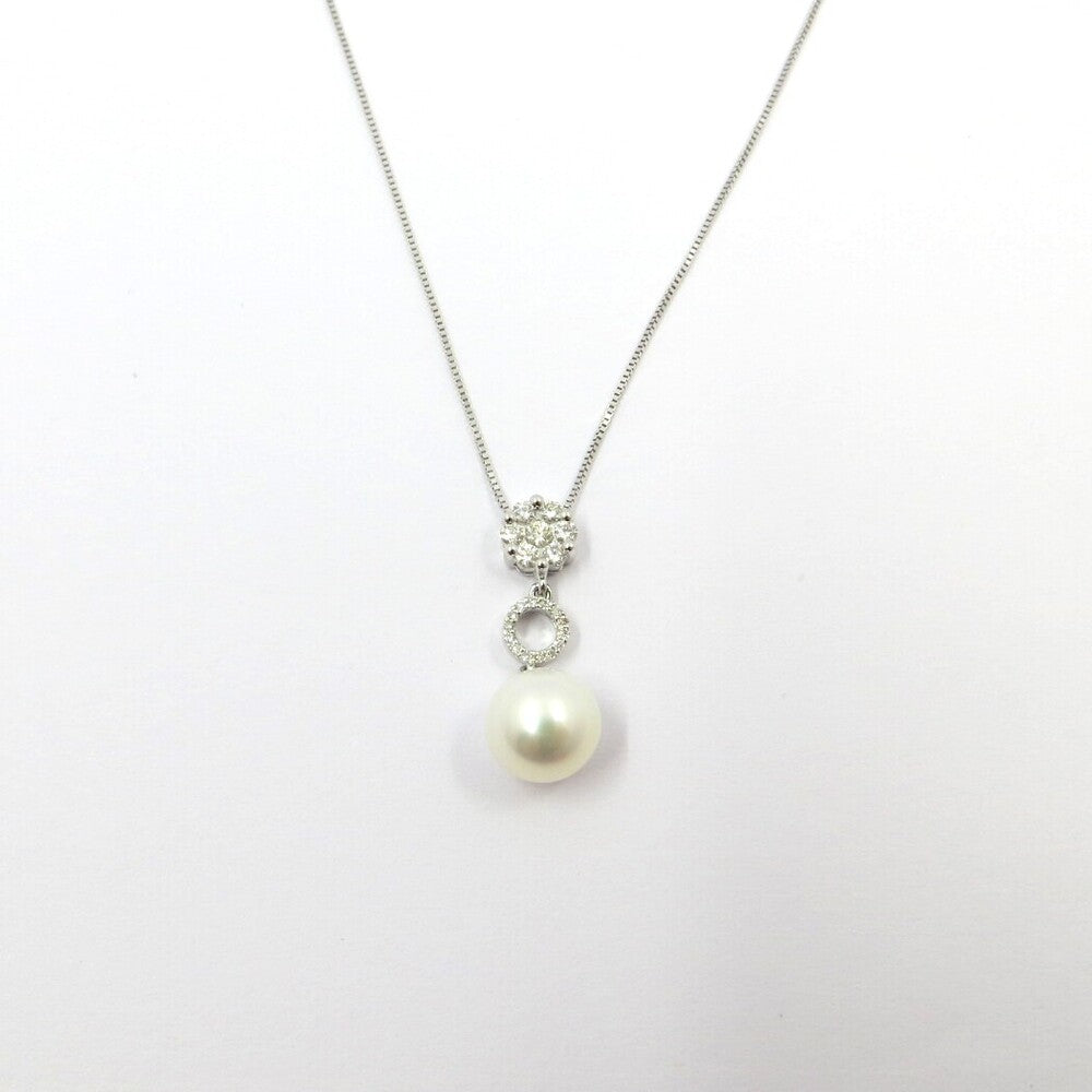 Collana NIMEI in Oro con Perla e Diamanti