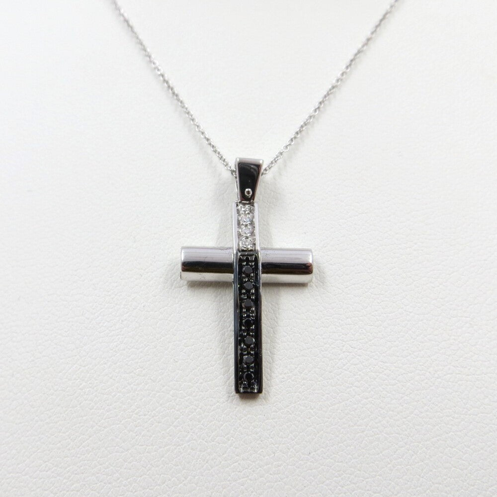 Collana con pendente Croce LELUNE Oro e Diamanti