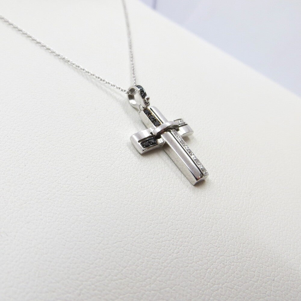 Collana con pendente Croce LELUNE Oro e Diamanti