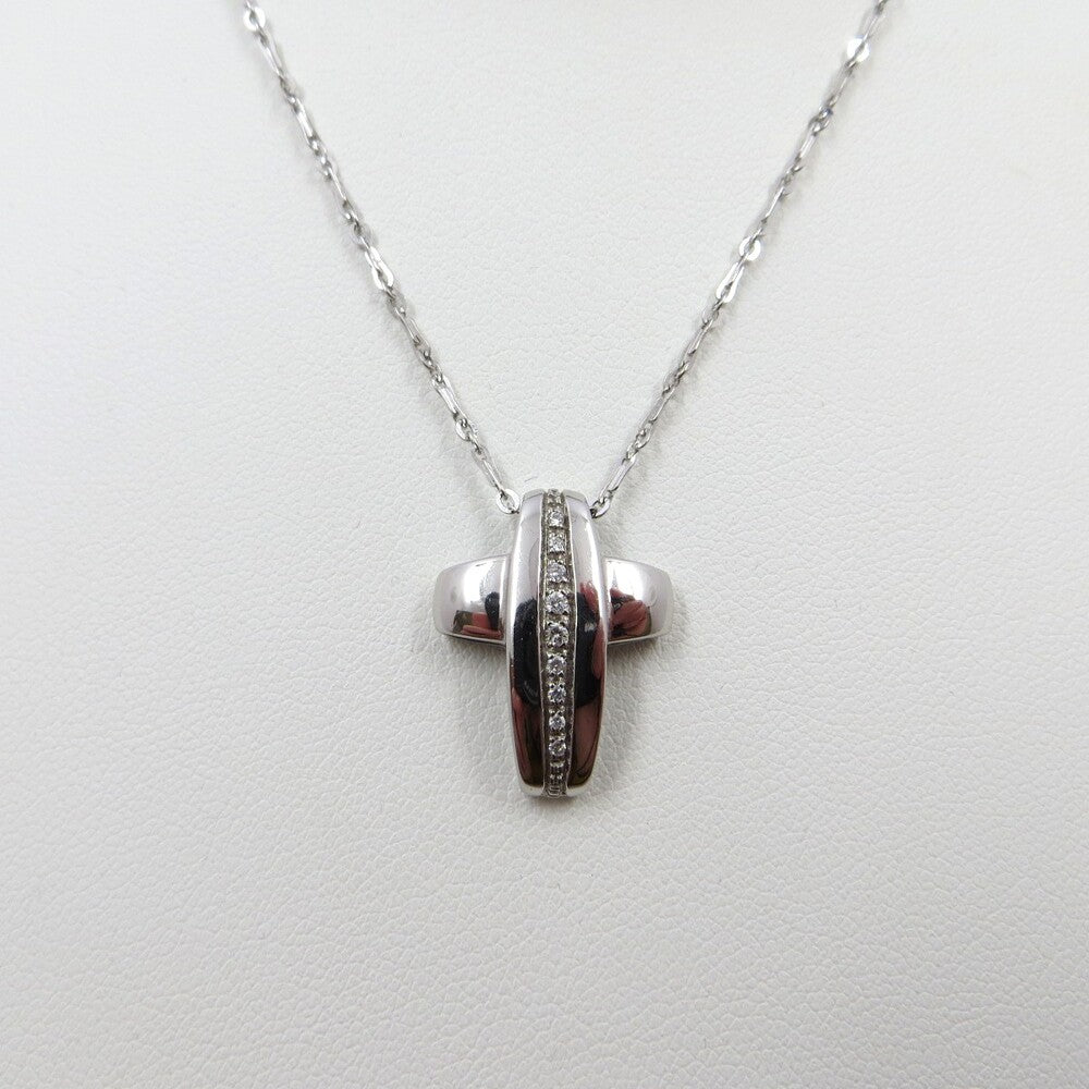 Collana con pendente Croce ZANCAN Oro e Diamanti