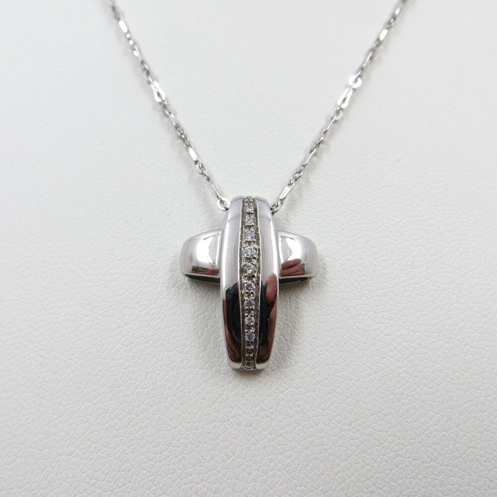 Collana con pendente Croce ZANCAN Oro e Diamanti