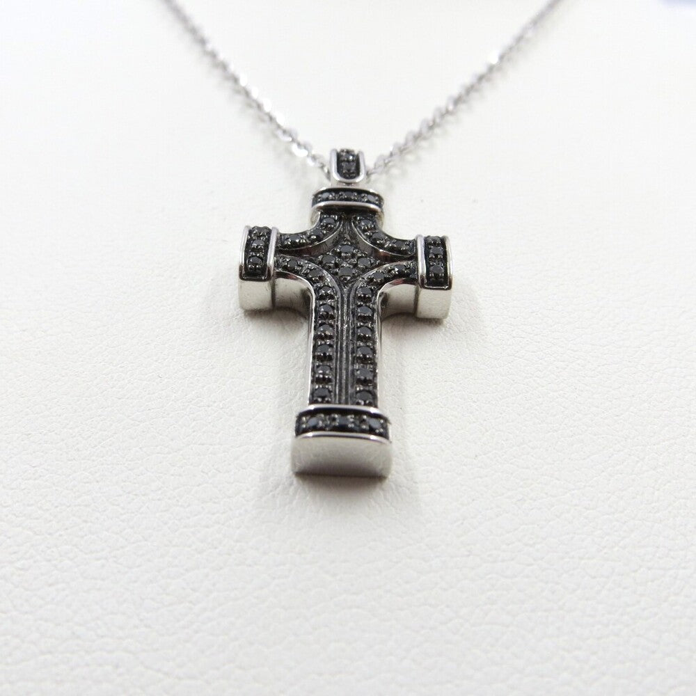 Collana con pendente Croce ZANCAN Oro e Diamanti