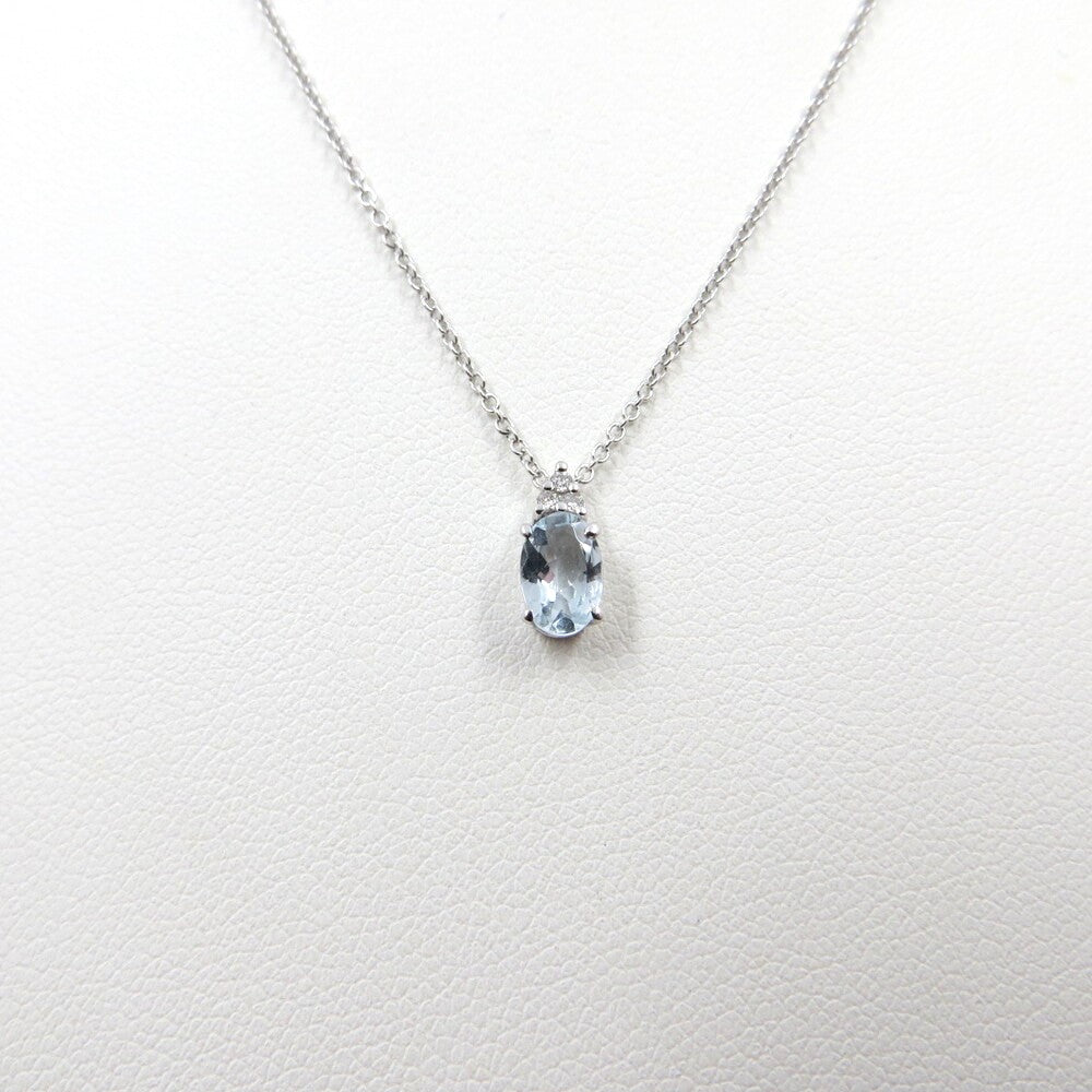 Collana con pendente DAVITE&DELUCCHI Oro, Diamanti e Acquamarina