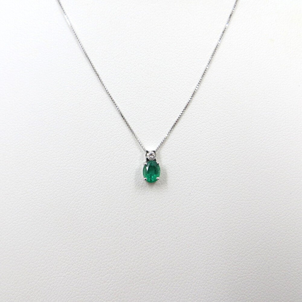 Collana con pendente DAVITE&DELUCCHI Oro, Diamante e Smeraldo