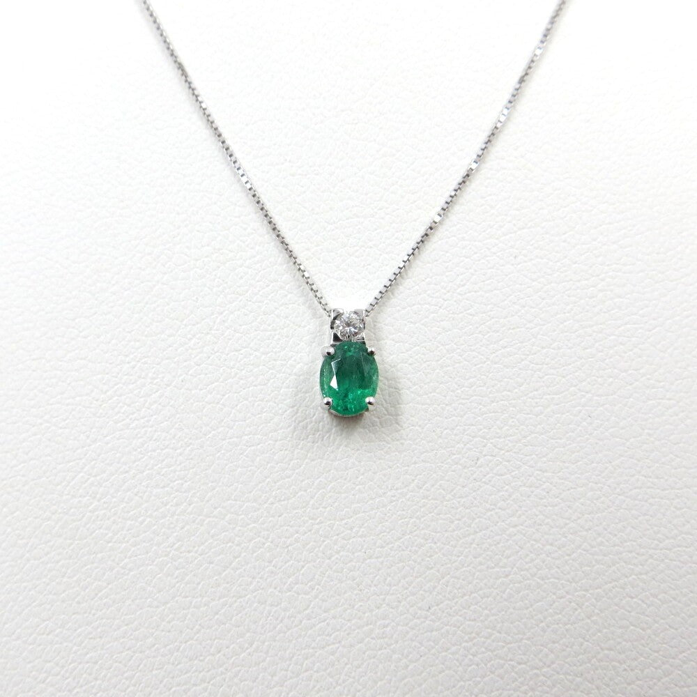 Collana con pendente DAVITE&DELUCCHI Oro, Diamante e Smeraldo