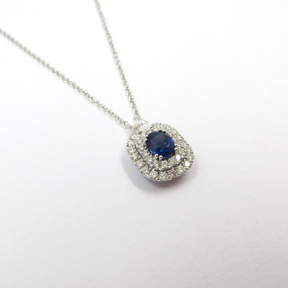 Collana con pendente DAVITE&DELUCCHI Oro, Diamanti e Zaffiro