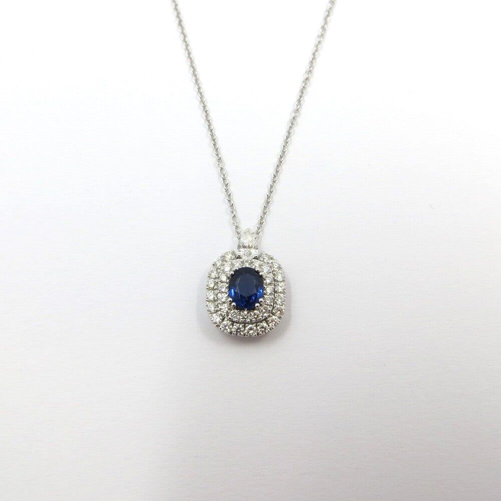Collana con pendente DAVITE&DELUCCHI Oro, Diamanti e Zaffiro