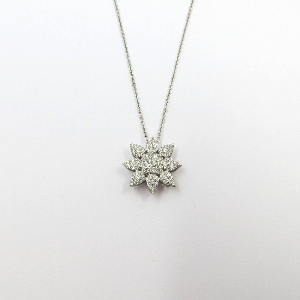 Collana GIORGIO VISCONTI Pendente Fiore Oro e Diamanti