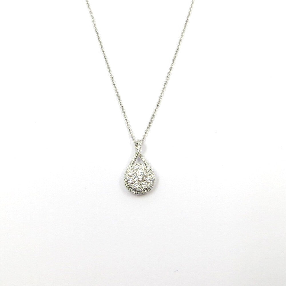 Collana Punto Luce Davite&Delucchi Oro Bianco e Diamanti