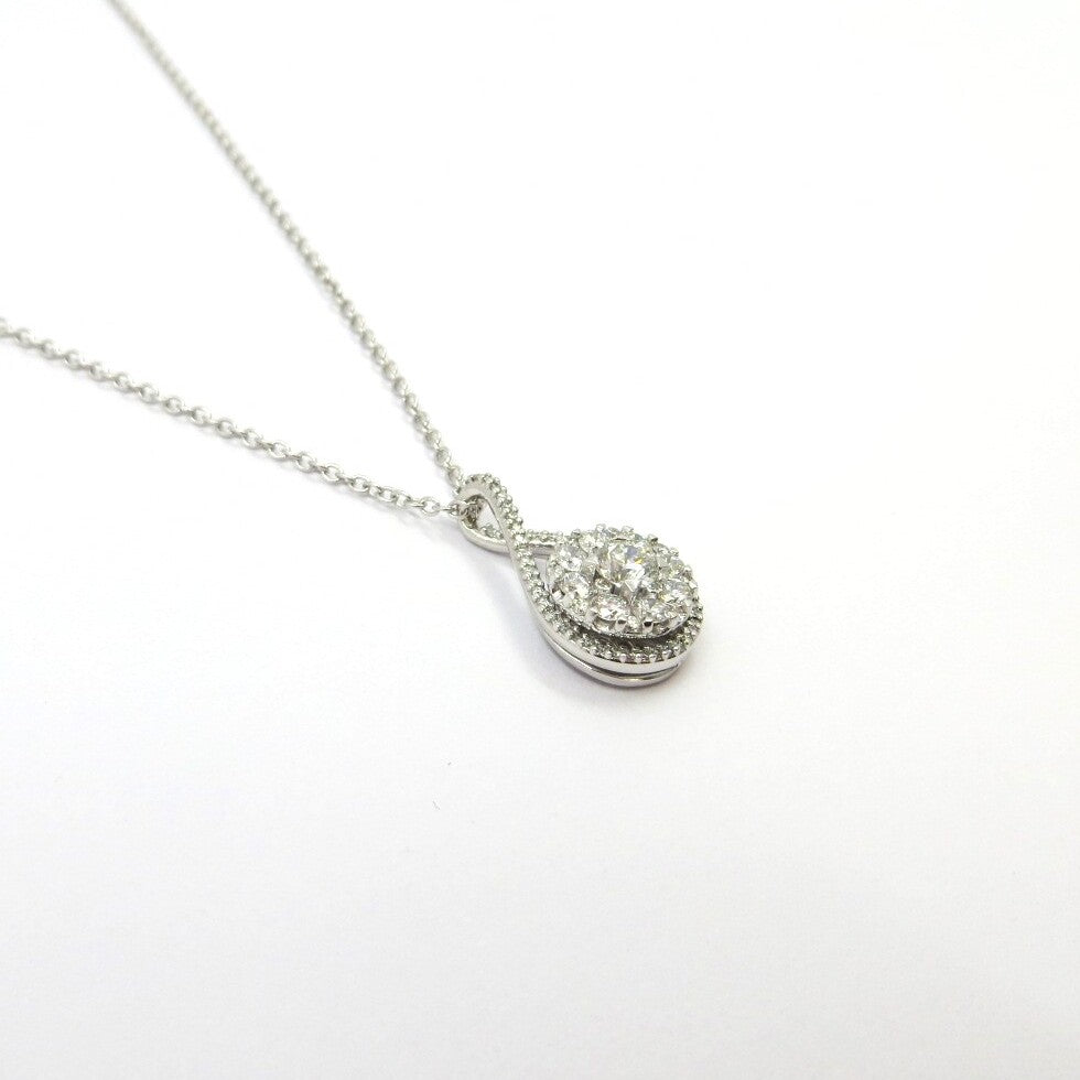 Collana Punto Luce Davite&Delucchi Oro Bianco e Diamanti