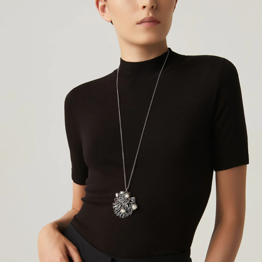 Collana Giovanni Raspini Pendente Anemone Grande