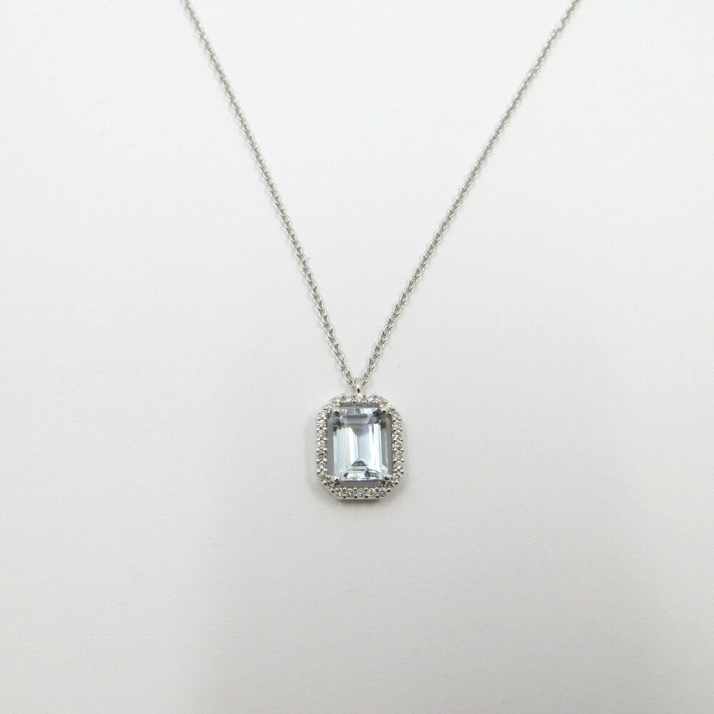 Collana DAVITE&DELUCCHI con pendente Oro, Acquamarina e Brillanti