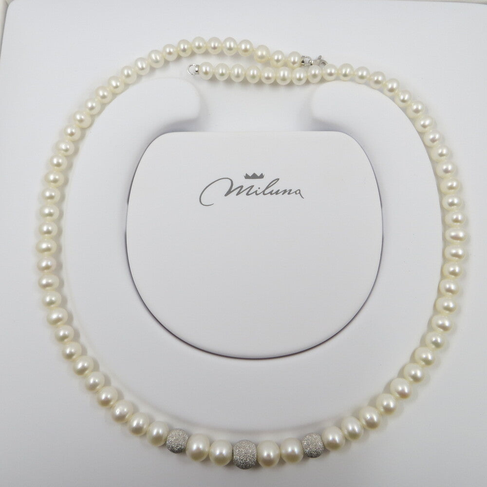 Collana MILUNA Perle e Oro