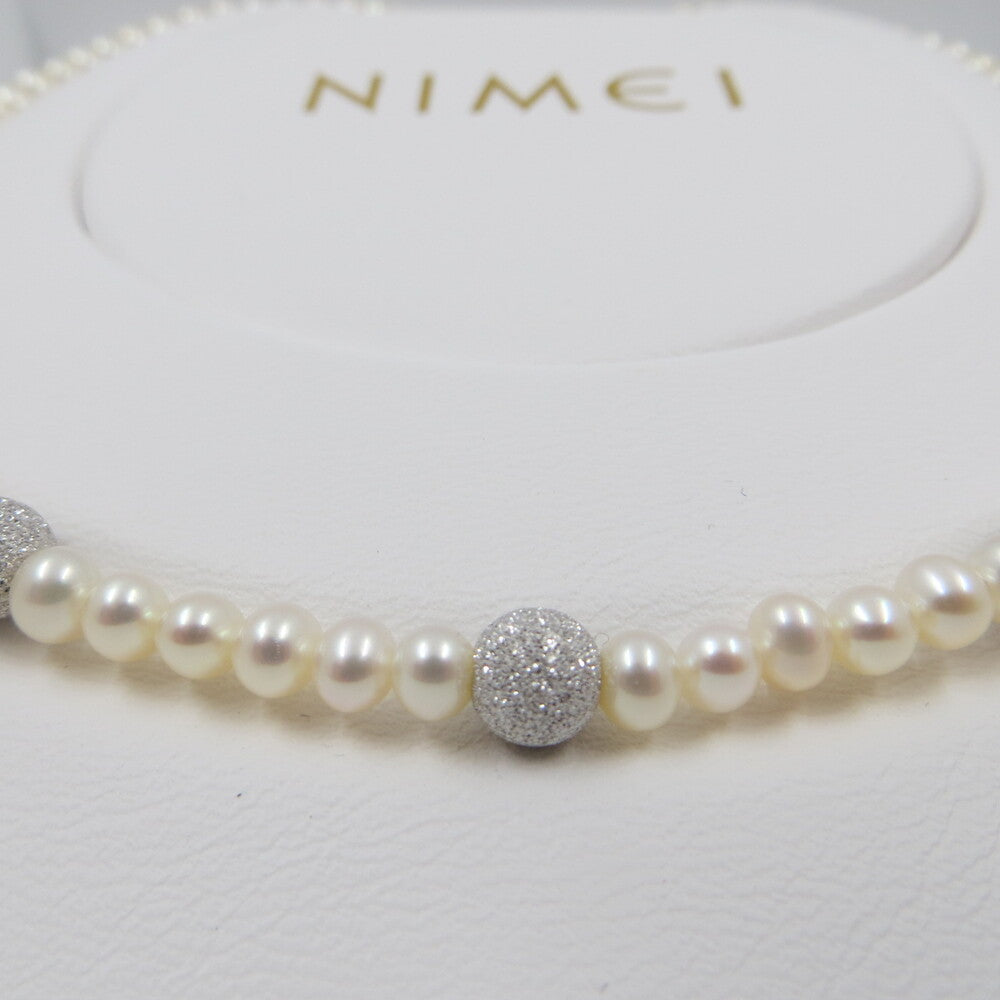 Collana NIMEI Perle e Oro diamantato
