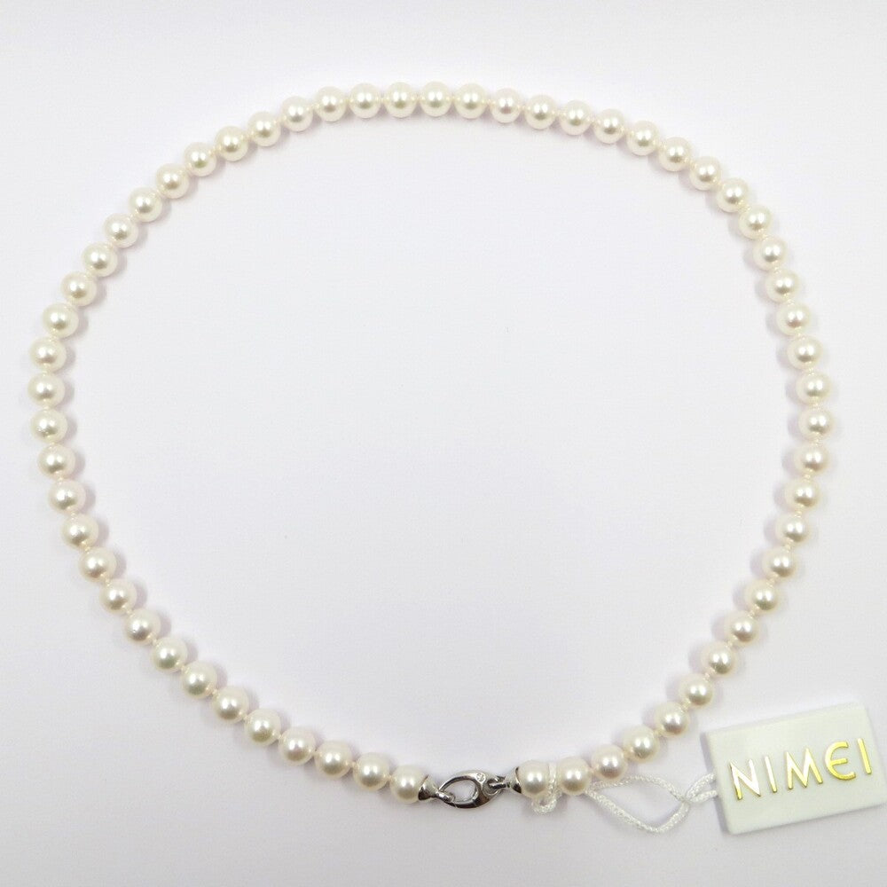 Collana NIMEI Oro, Perle Akoya spec. Antiqua e Brillante