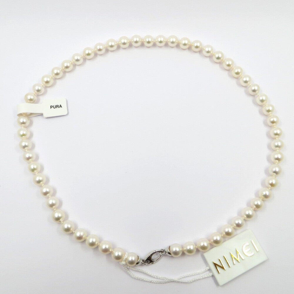 Collana NIMEI Oro, Perle Akoya spec. Pura e Brillante