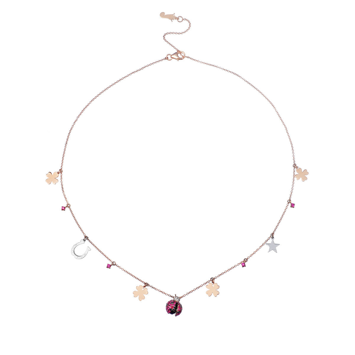 Collana PIPPO PEREZ Coccinella Small con charms