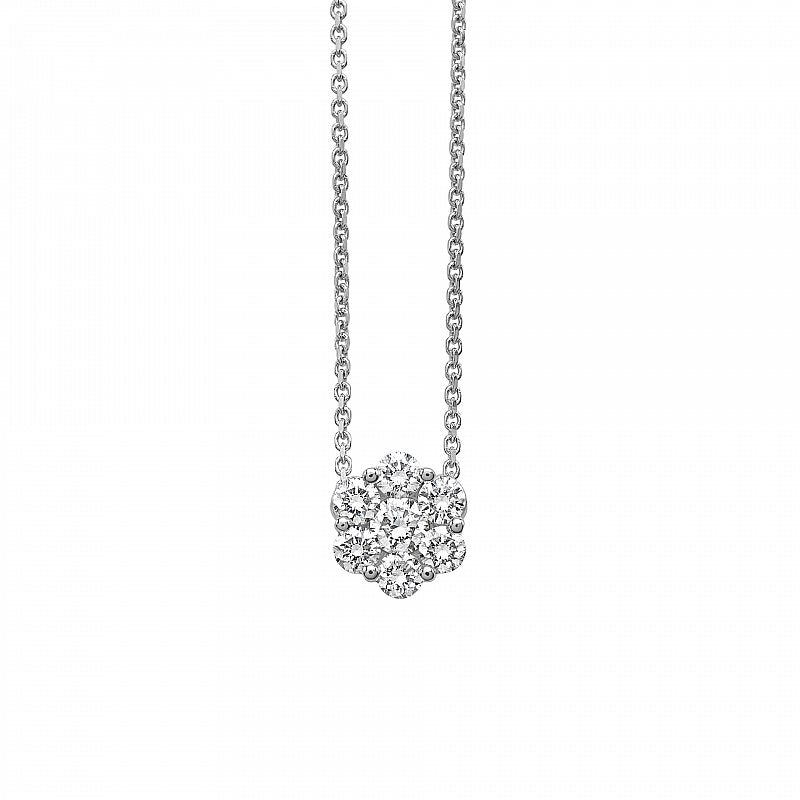 Collana Punto Luce GIORGIO VISCONTI Oro e Diamanti