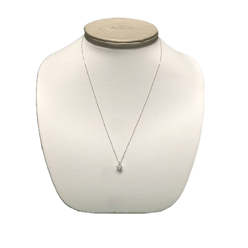 Collana Punto Luce Miluna Oro Bianco e Diamanti