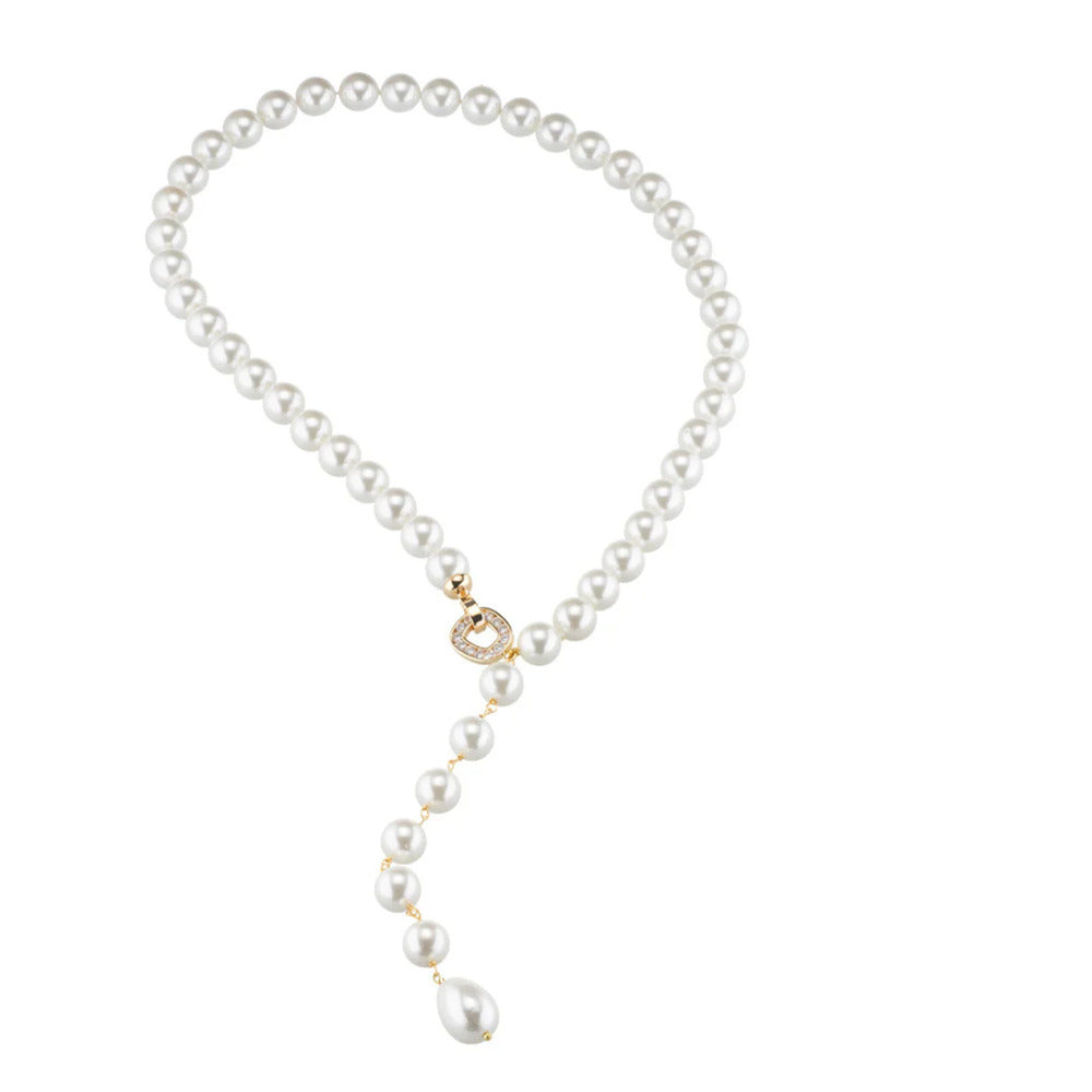 Collana SOVRANI con Perle di Maiorca e Zirconi