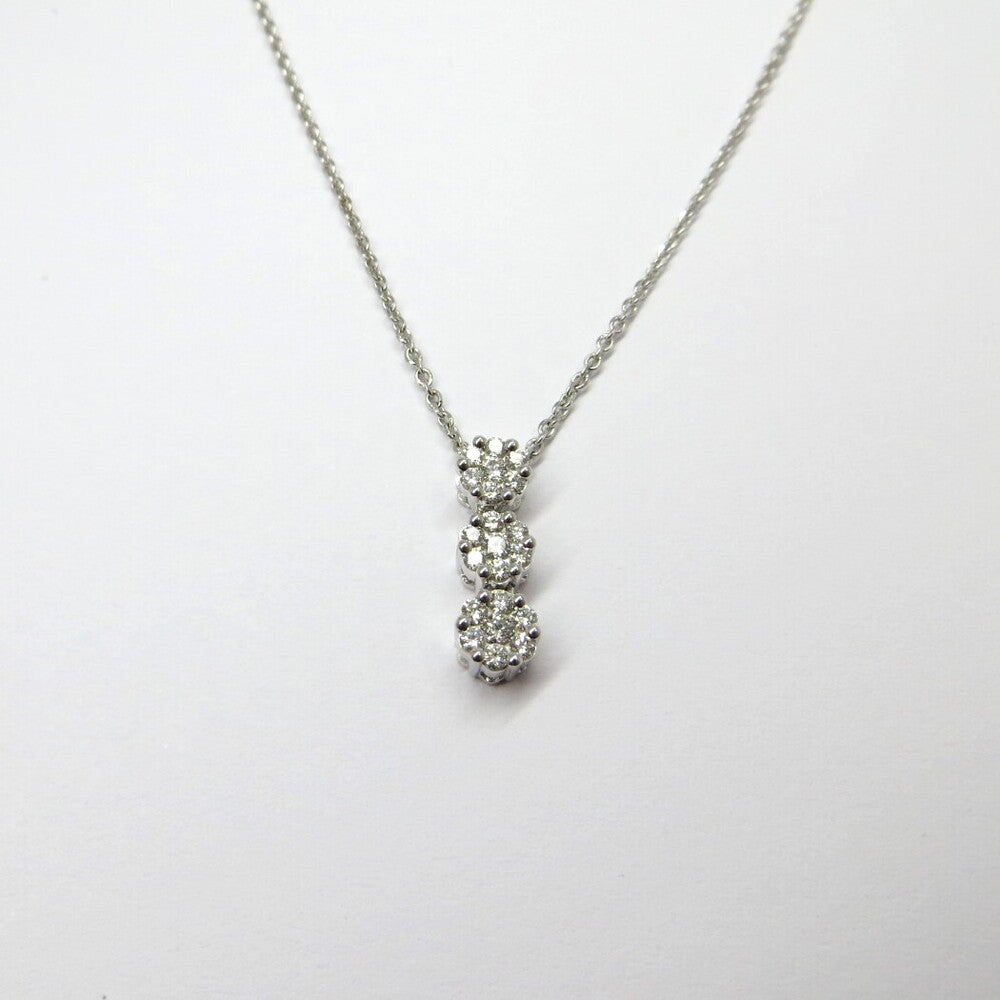 Collana Trilogy GIORGIO VISCONTI Oro bianco e Brillanti