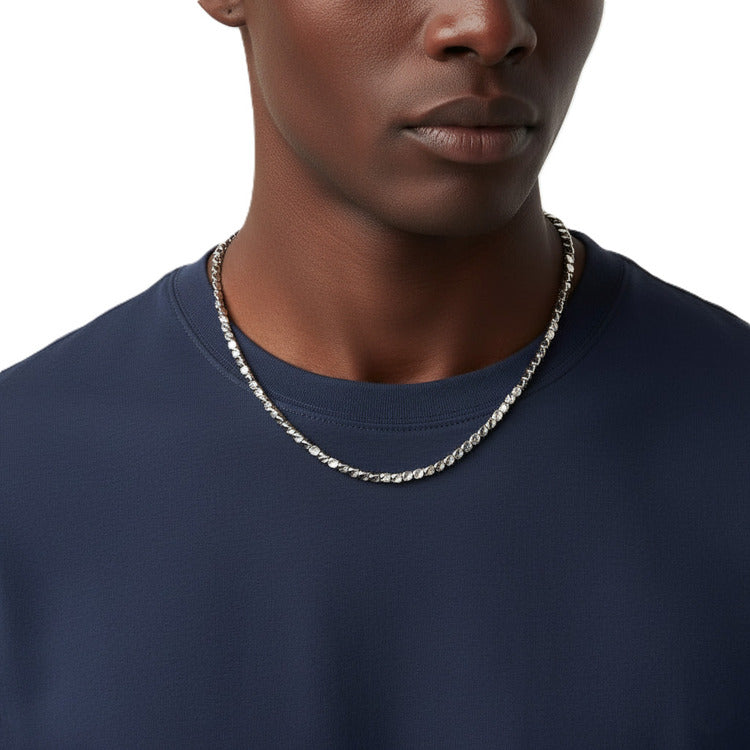 Collana Giovanni Raspini Pepite in Argento