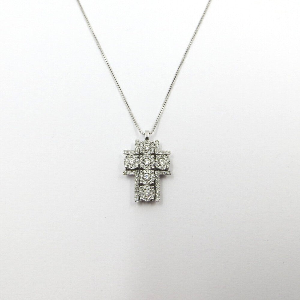 Collana con pendente Croce DAVITE&DELUCCHI Oro e Diamanti